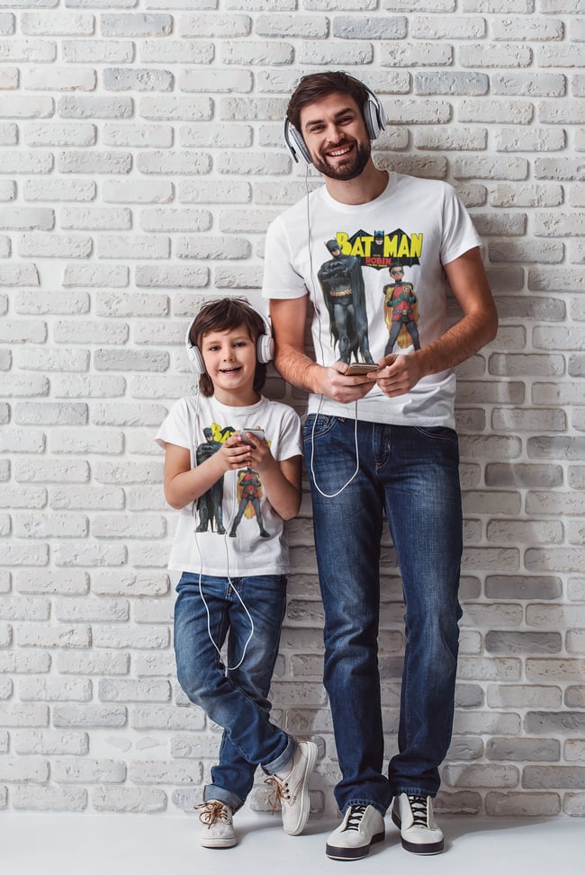 Batman & Robin Retro Tee Shirt
