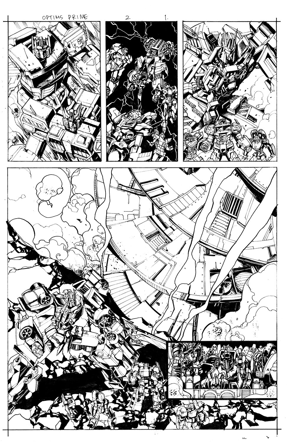Optimus Prime #2 Page 01