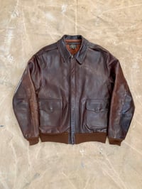 Image 1 of EASTMAN LEATHER CLOTHING USAAF A-2 LEATHER JACKET