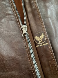 Image 4 of EASTMAN LEATHER CLOTHING USAAF A-2 LEATHER JACKET