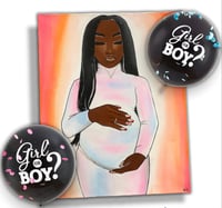 Image 1 of Gender Reveal Painting