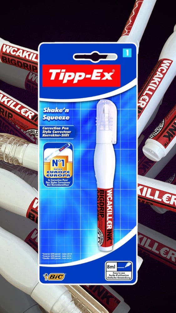 Image of WCA TIPPEX SHAKE & SQUEEZE
