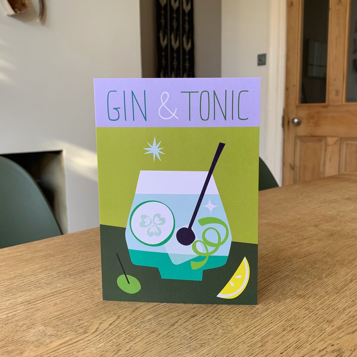 Cocktail Recipe Cards: Aperol Spritz, Negroni, Gin & Tonic