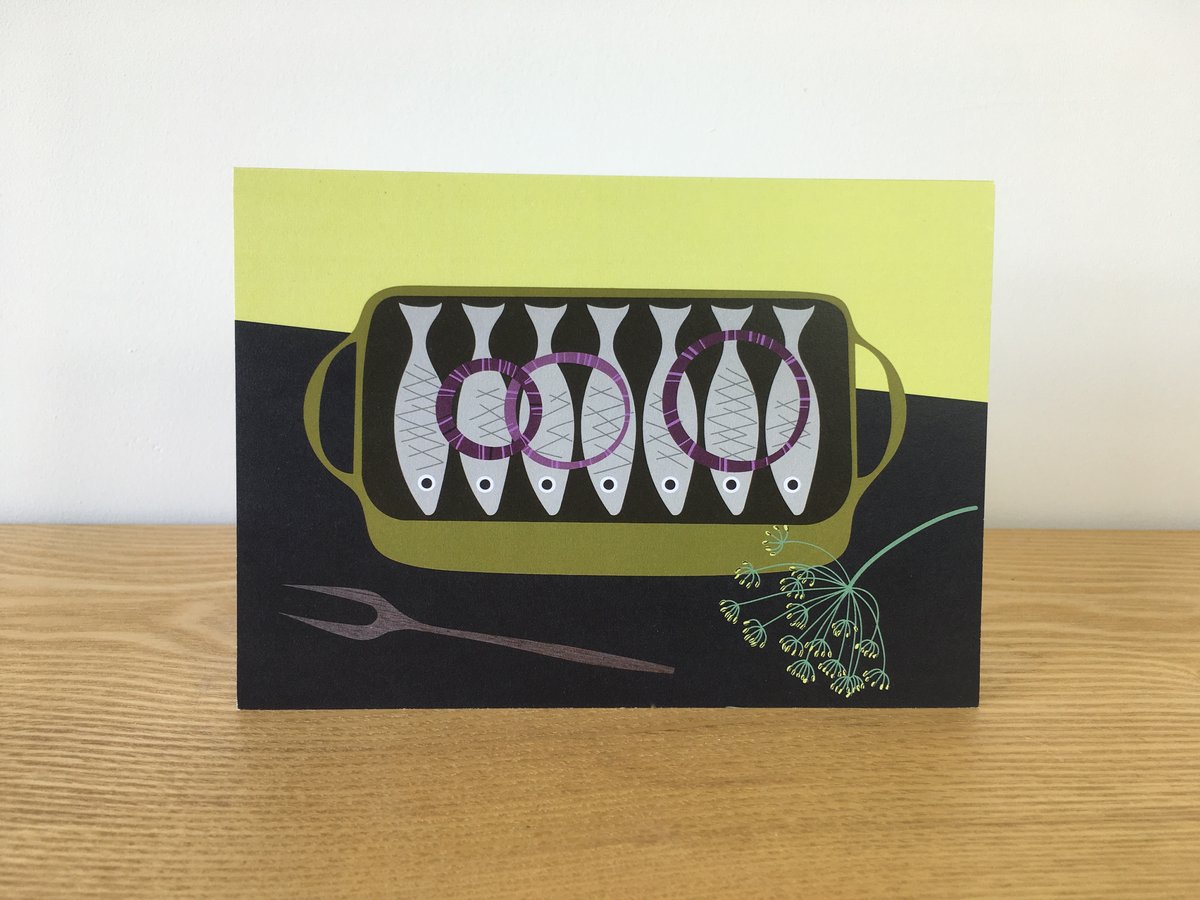 Scandi Fish Cards