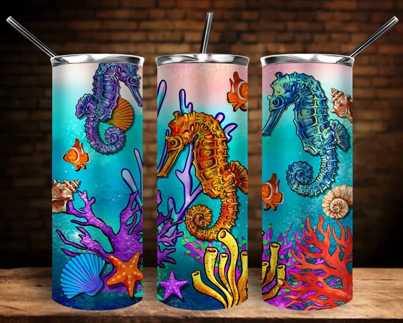 Image of Seahorse Tumbler