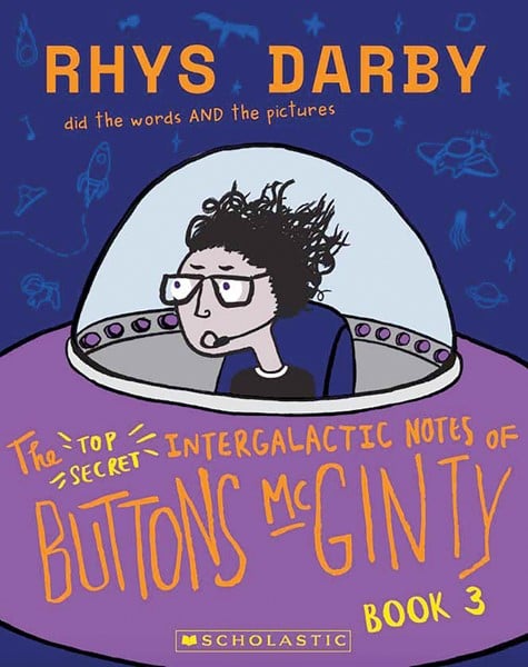 Image of The Top Secret Intergalactic Notes of Buttons McGinty Book 3