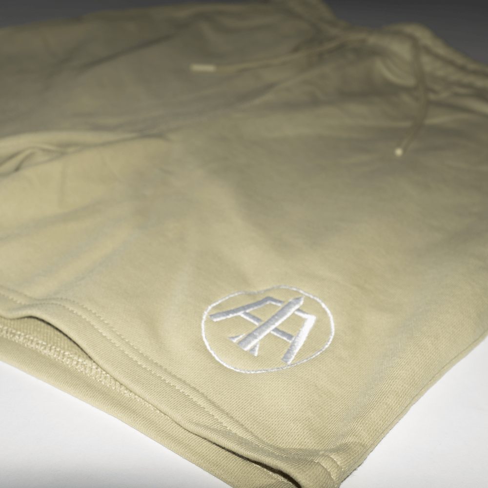 Lime Aero Logo Embroidered Shorts