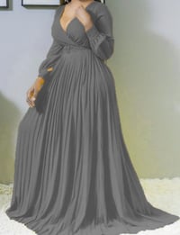 Image 2 of Pleated Maxi Dress