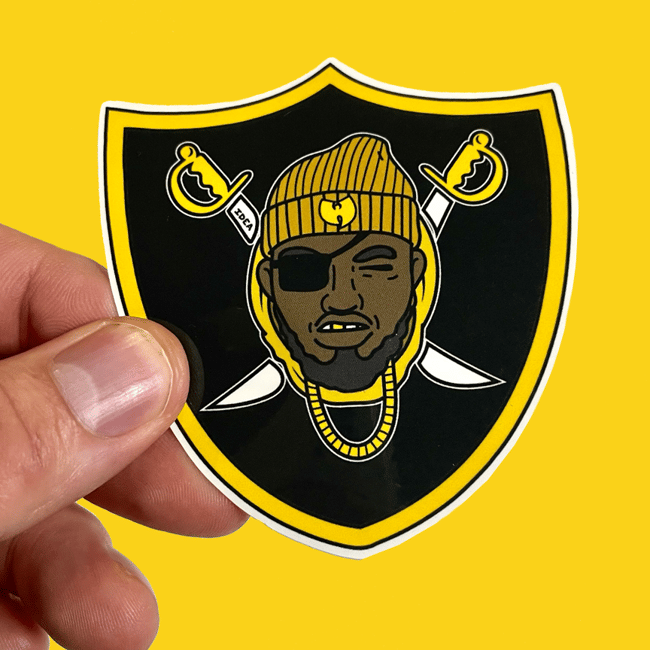 Wu Raiders Sticker