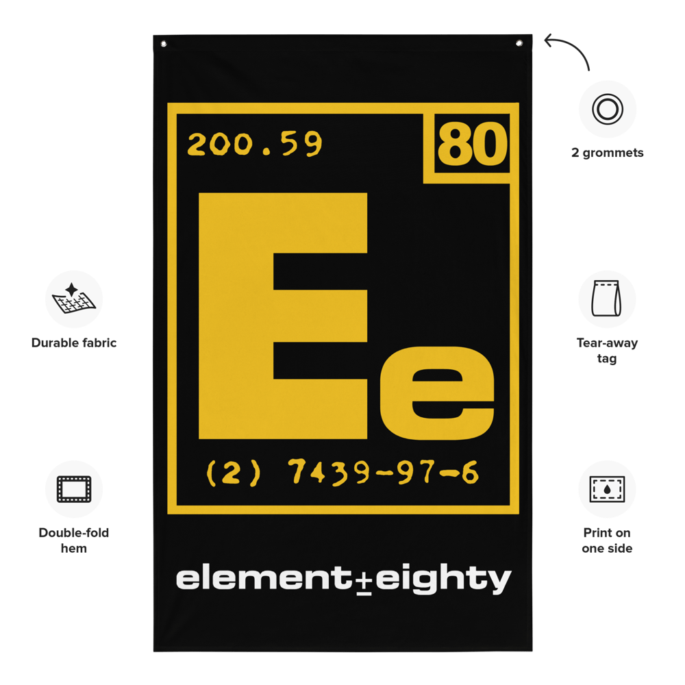 E80 Logo Flag