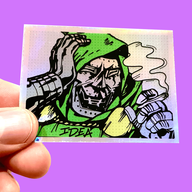 DOOM Daze Sticker
