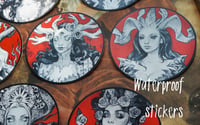 Image 3 of Dark Queens. Sticker set