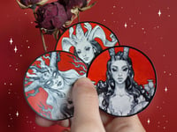 Image 4 of Dark Queens. Sticker set