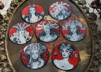 Image 1 of Dark Queens. Sticker set