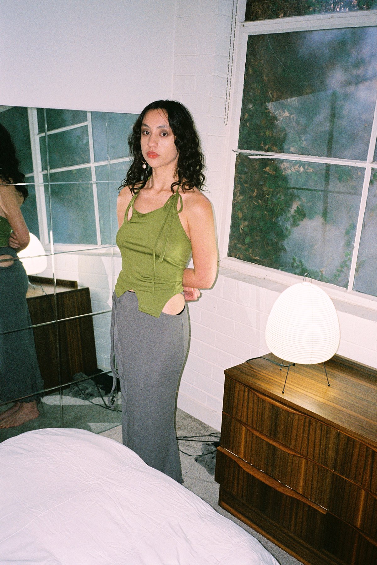 Image of No. 25 / Shifting Skirt - Taupe
