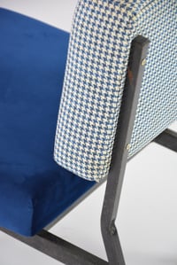 Image 4 of Fauteuil chauffeuse bicolore