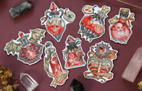 Image 1 of "Blood potions" sticker set