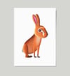 Postkarte "Feldhase"