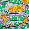Holiday Motel Sticker