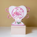 Pink Lustre Tulips - Romantic Vase