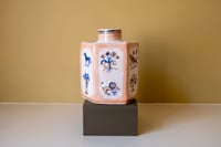 Image 3 of Cobalt Motif Caddy - Romantic Vase