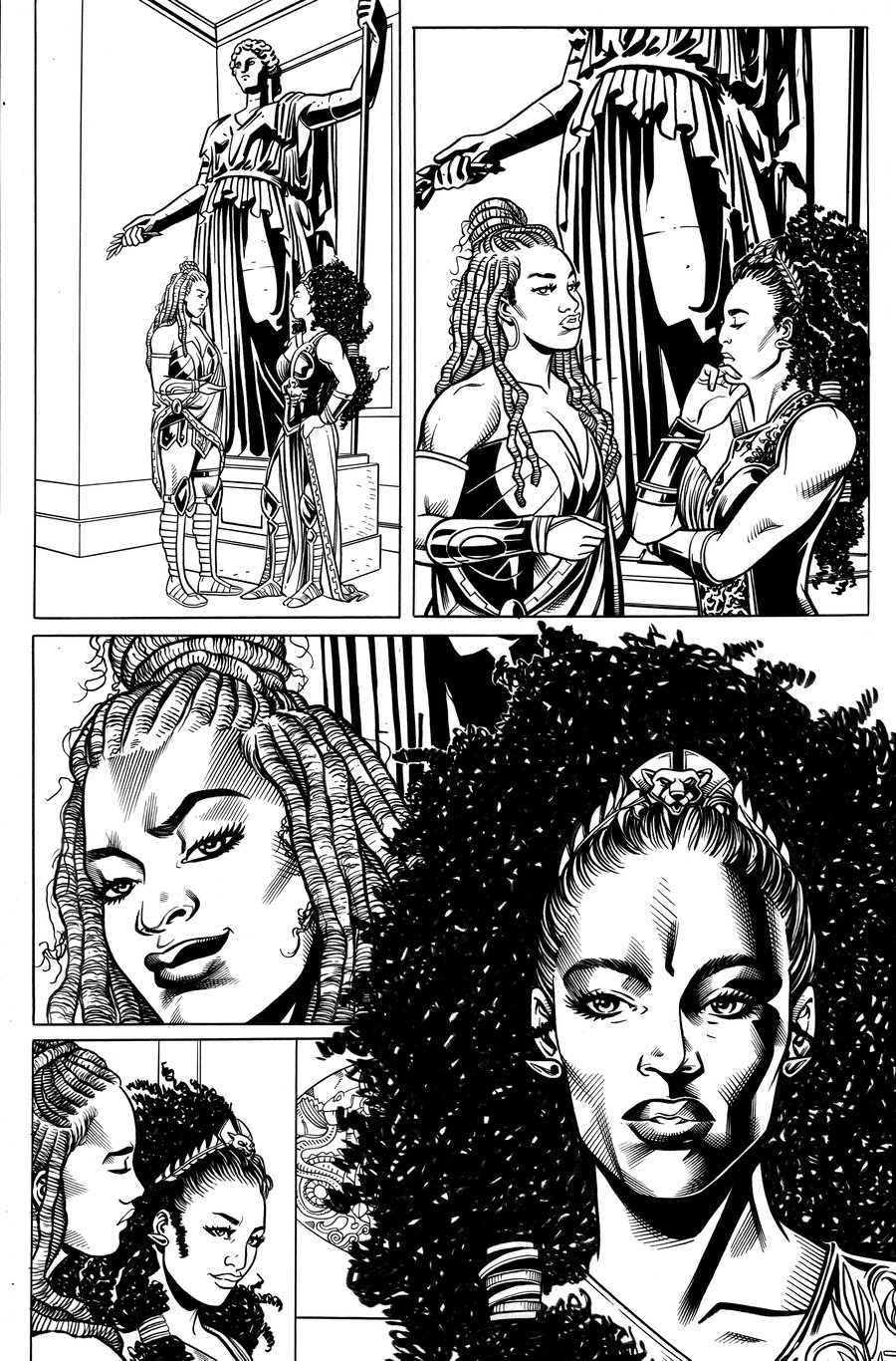 Image of Nubia and the Amazons #1 PG 17