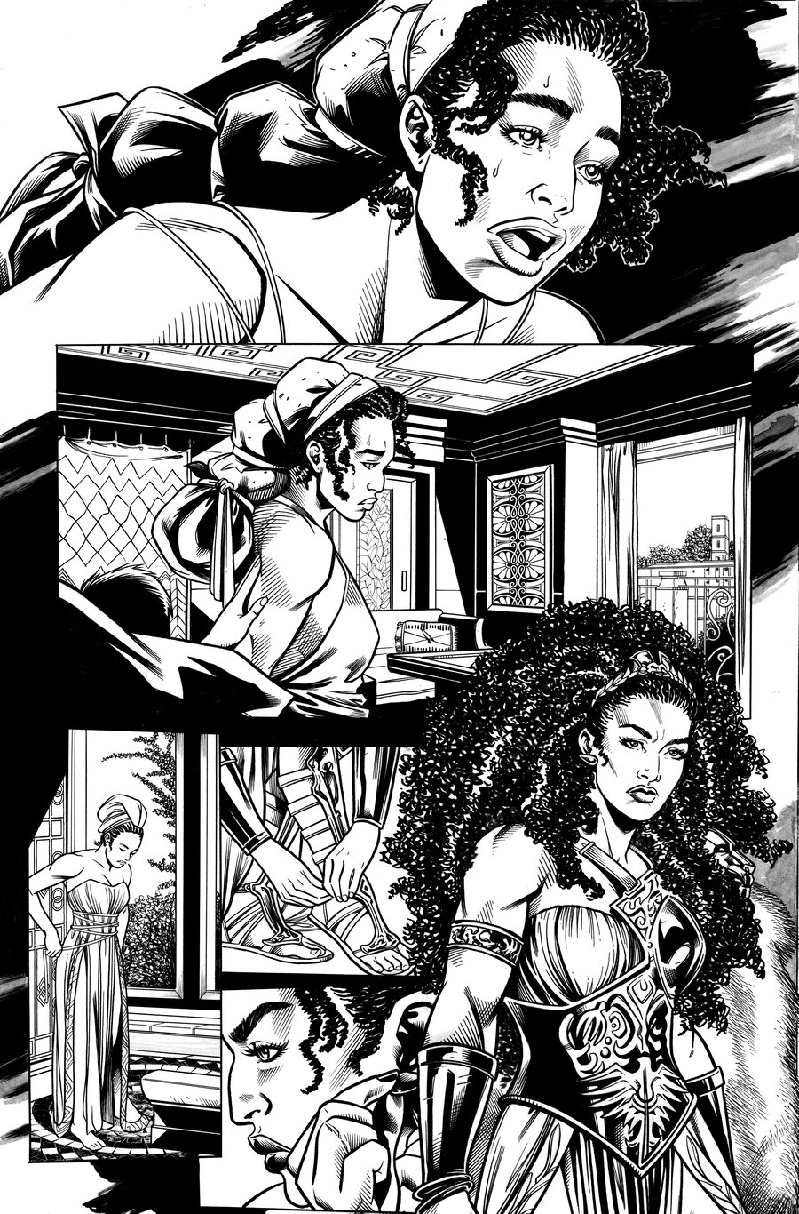 Image of Nubia and the Amazons #1 PG 04