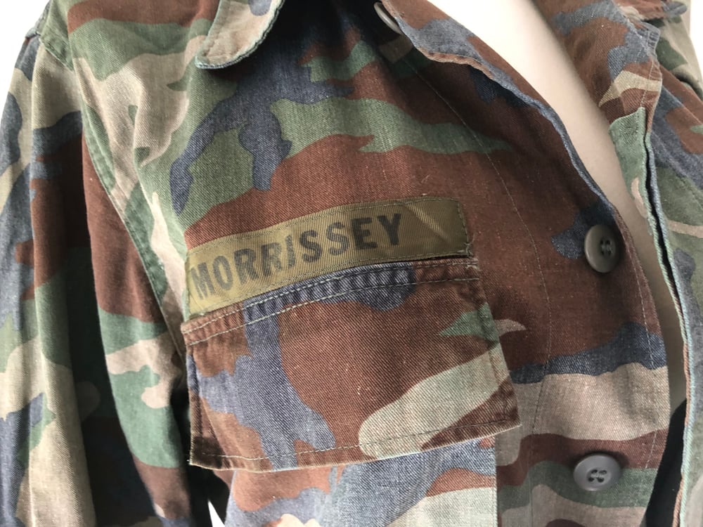 Upcycled METALLICA camo shirt