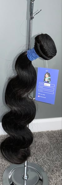 Image 4 of 100% Human Hair  Body Wave 12A Virgin Brazilian  (Blue Band Hair)