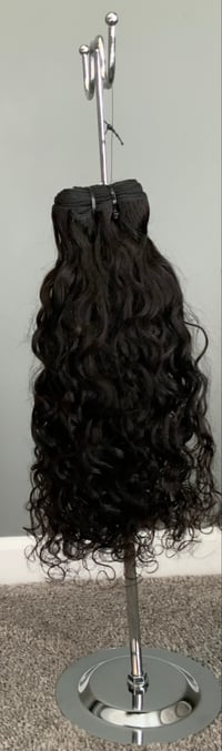 Image 3 of 100% Human Hair Natural Wave 12A Virgin Brazilian  (Blue Band Hair)