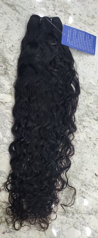 Image 5 of 100% Human Hair Natural Wave 12A Virgin Brazilian  (Blue Band Hair)