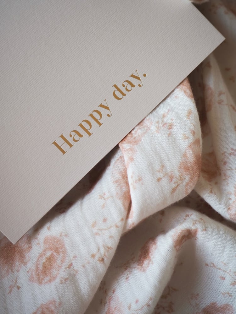 Image of Carte HAPPY DAY (avec enveloppe)