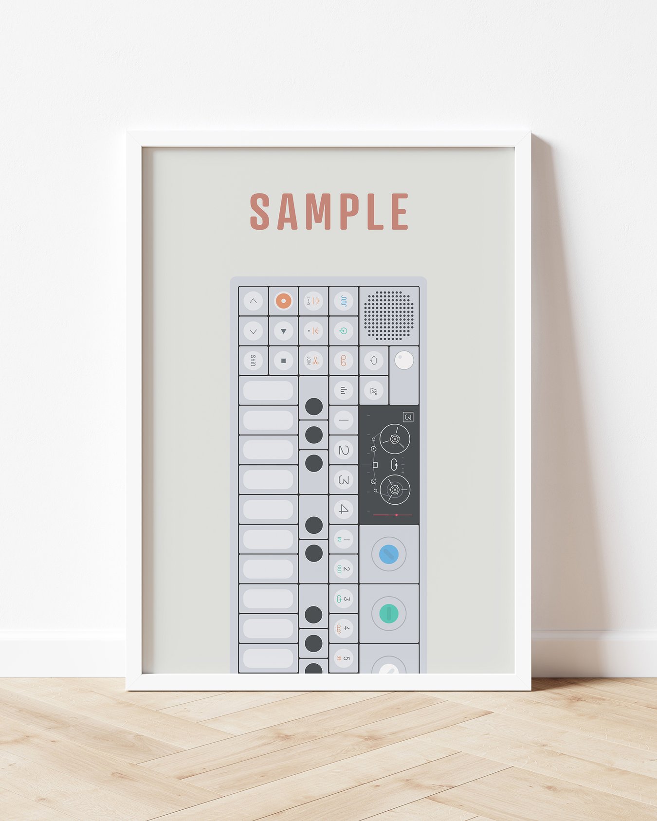 Image of Sample Synthesizer Print
