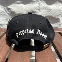 Image 2 of DOOMER CAP W/ ADJUSTABLE BUCKLE CLOSURE (BLACK)