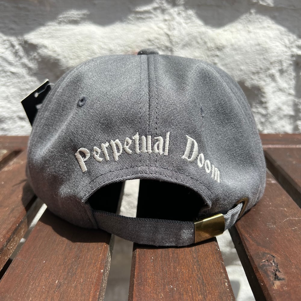 Doomer Cap w/ Adjustable Buckle Closure (Grey)