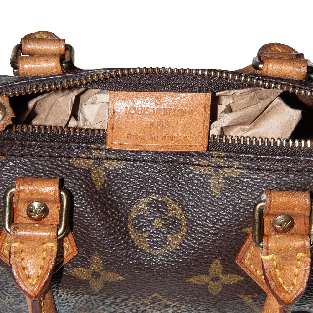 Image of Louis Vuitton Nano Speedy Handbag