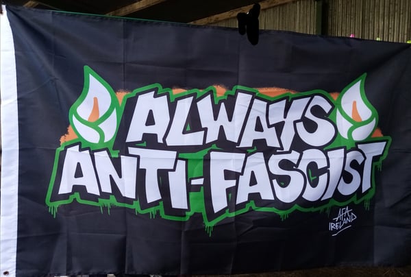 Image of Flag - Always Anti-Fascist lily