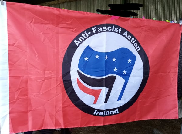 Image of Flag - AFA Ireland (Red) 