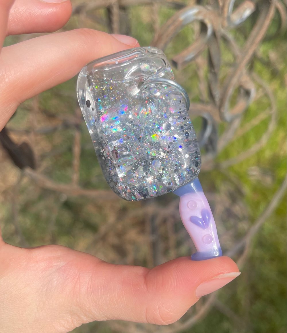 Image of Glitter Butcher Knife Pendant