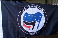 Flag - AFA Ireland (Black) 