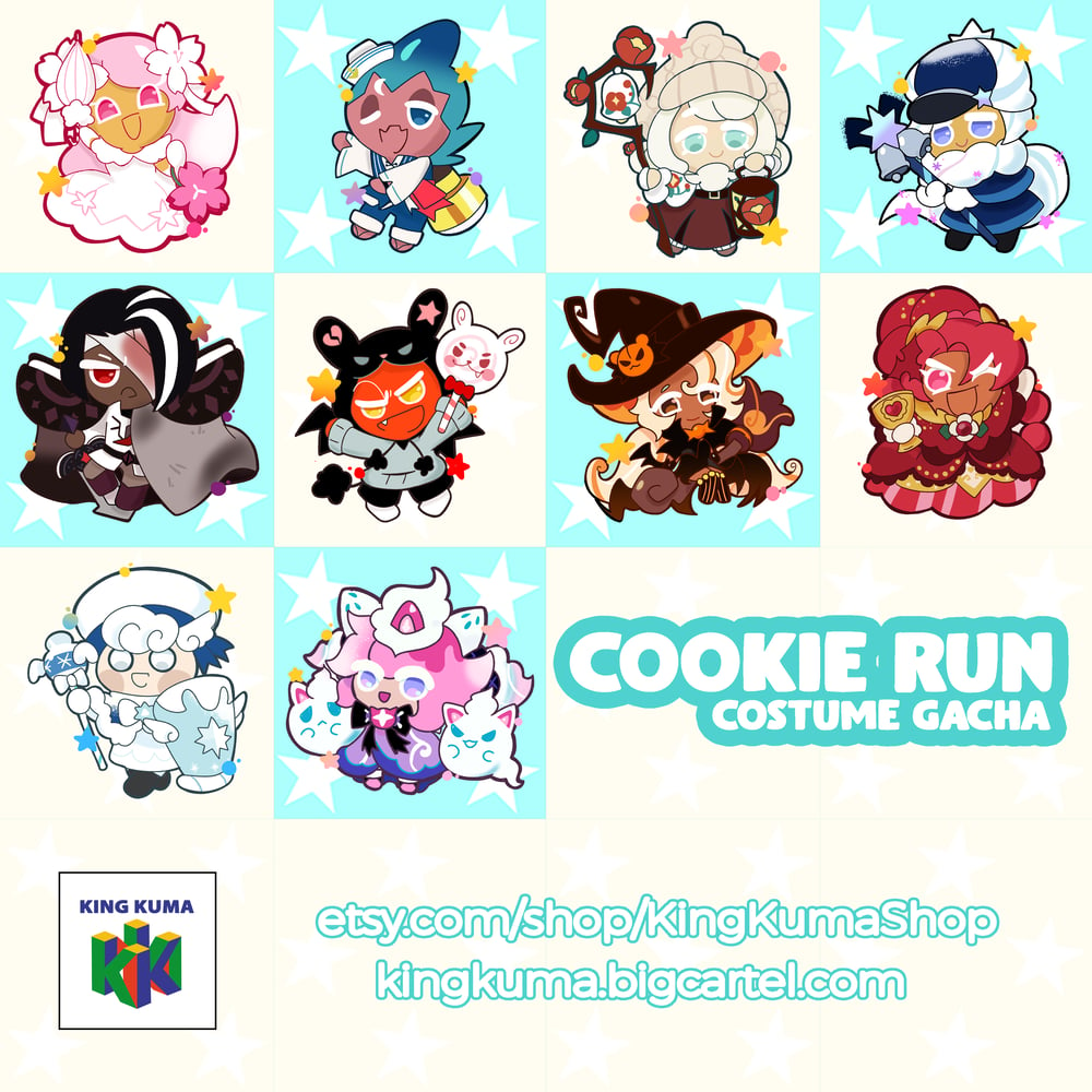 Cookie Run Costume Gacha [PREORDER] | KINGKUMA