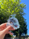 Transparent Nike TN shark sticker 