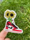 Jordan 1 Chicago sunflower sticker 