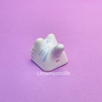 Image 3 of ceramic Keycap blue tiger 2