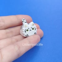 Image 1 of white tiger ceramic keycap 4