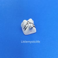 Image 3 of white tiger ceramic keycap 4