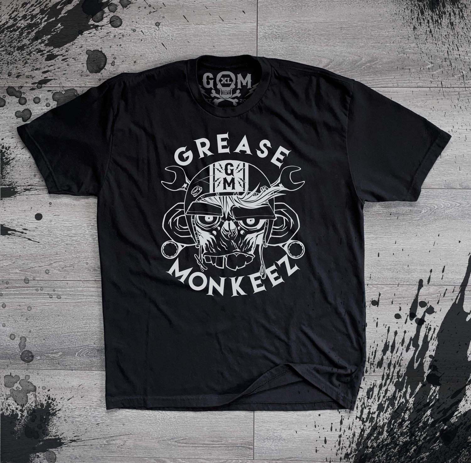 Image of Grease Monkeez Logo T-Shirt