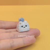 Image 1 of Blueberry tiger ceramic keycap