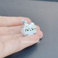 Image 1 of white tiger ceramic keycap 2