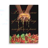 Image 3 of Affirmation from Mama Canvas Print